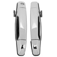 thumbnail image 2 of Poignée de Porte Extérieure Chromée ABS Poignée de Porte Extérieure en Plastique Automobile pour 1500 2007-2013 Set de 2pcs, 2 of 7
