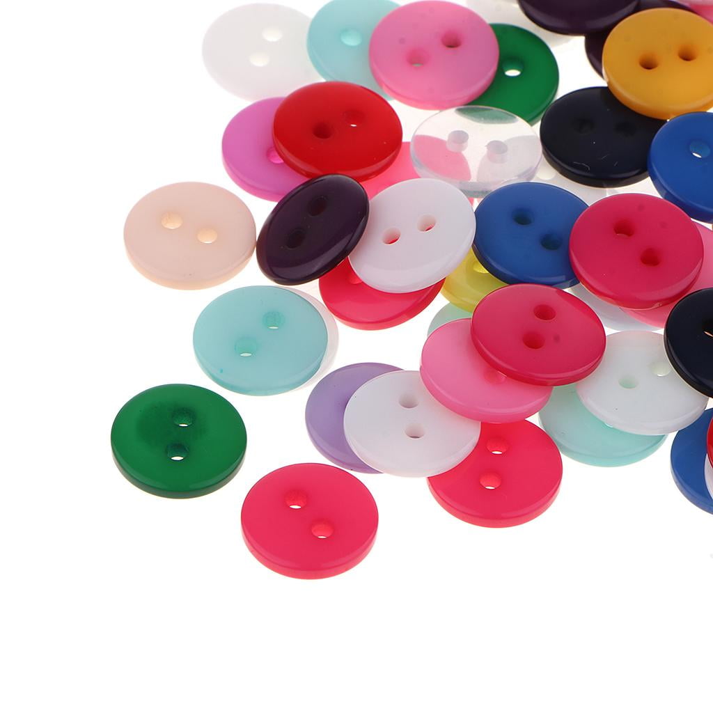 100 Pieces 1 Cm Sewing Buttons Craft Buttons Sewing Button Kids