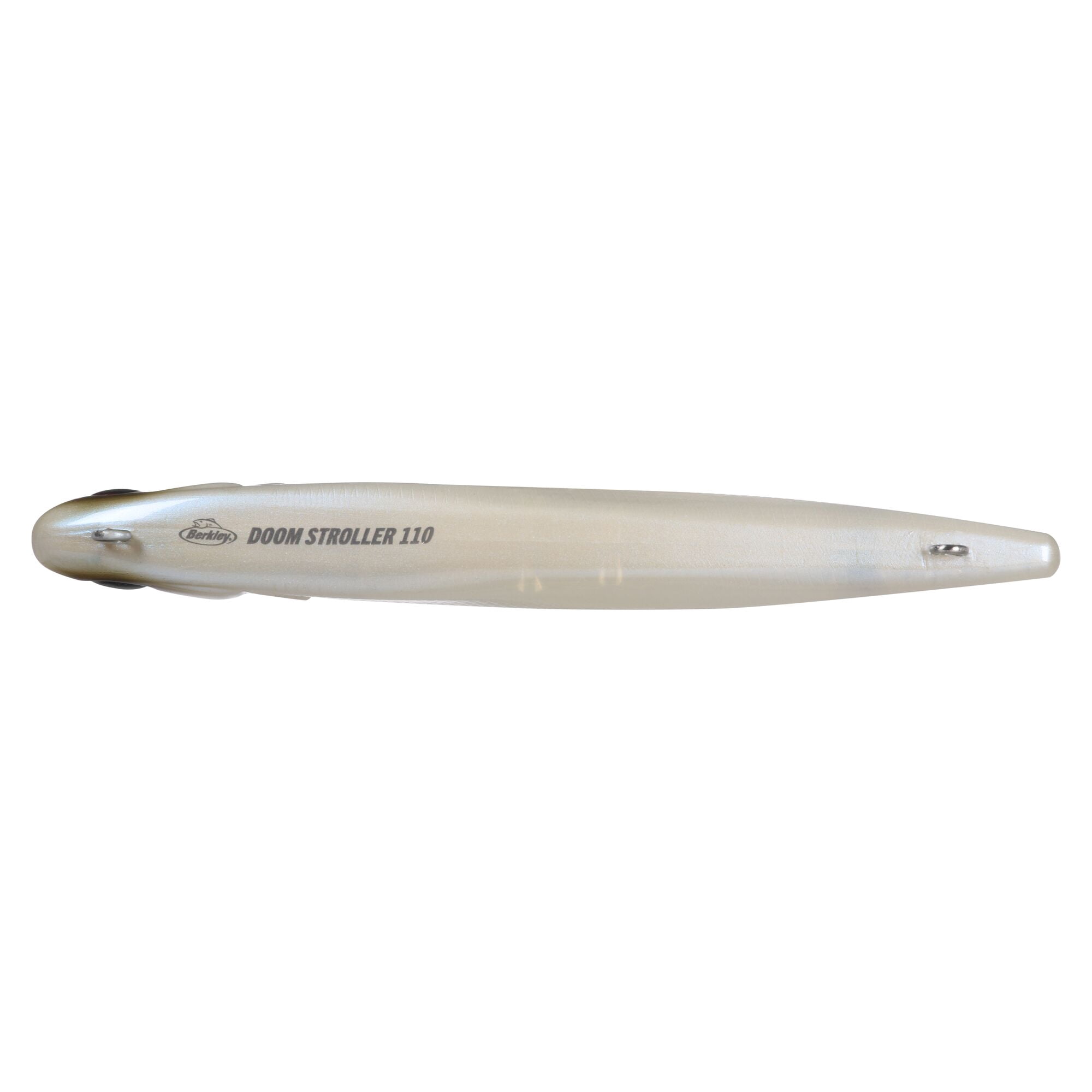 Berkley Doom Stroller Fishing Lure, 4.3 in, French Pearl (1-count)