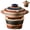 1.5L, variant on Clay Hot Pot with Charcoal Stove Set, Household Earthen Cooking Pot, Multi-Purpose Terracotta Cookware for Steaming, Boiling, Stewing, Traditional Cooking Pot