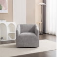 thumbnail image 5 of Nice Modern Upholstered Barrel Armchair, 360° Swivel, 5 of 9
