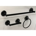 thumbnail image 2 of Kingston Brass BAK31248MB Victorian Bathroom Accessory Set, Matte Black - 3 Piece, 2 of 3