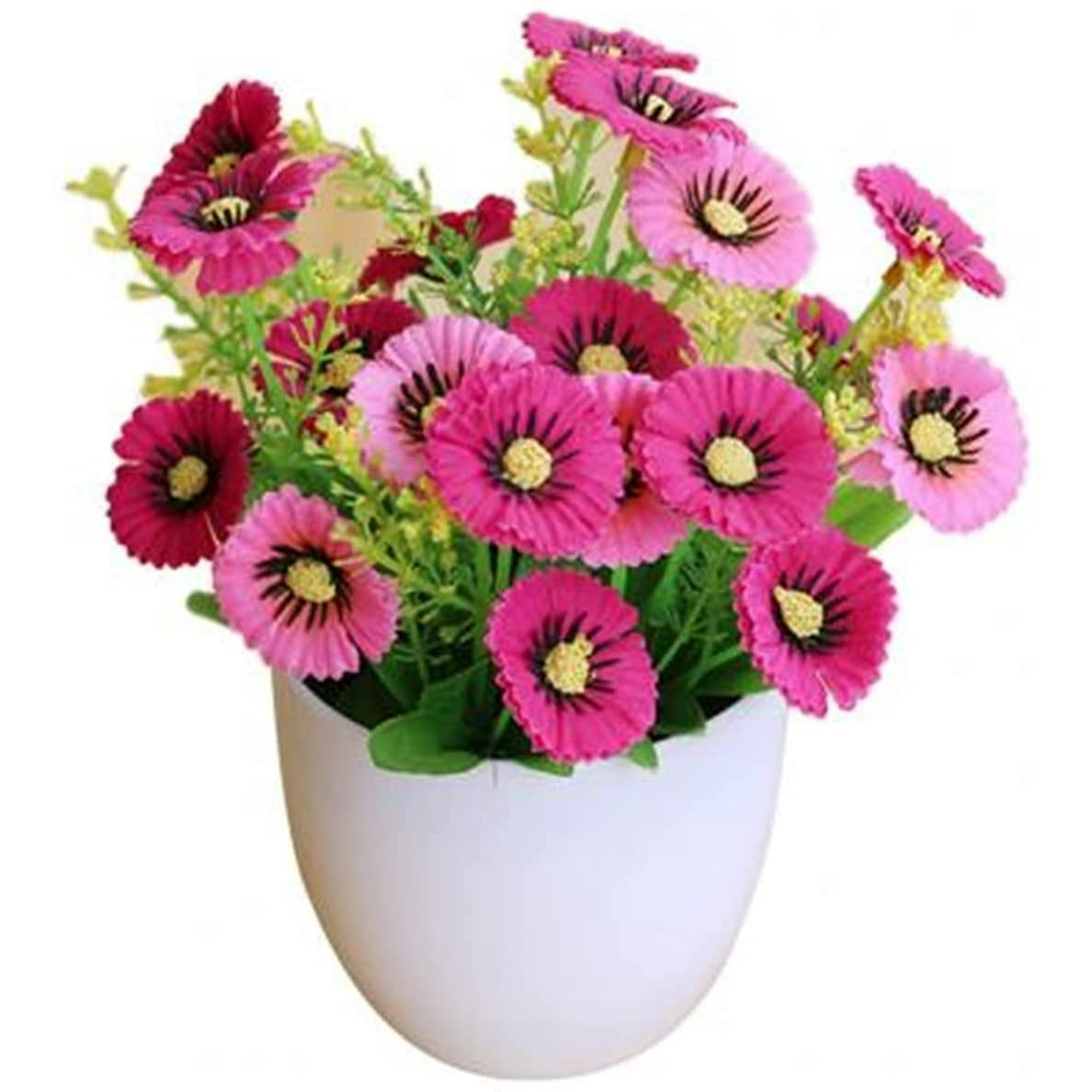 Artificial Plants Artificial Flower Plant Potted Bonsai Living Room Office Balcony Desktop Decor Color Pink Walmart Canada