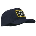 thumbnail image 5 of Jolly Roger Skull Military Patched Cap - Navy OSFM, 5 of 5
