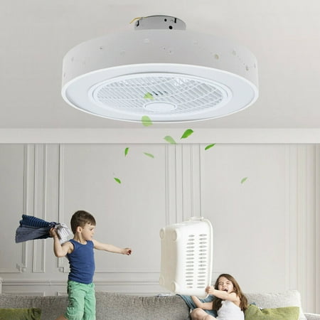 

21.6 Ceiling Fan LED Light +Remote Control for Kid’s Room Living Room Bedroom