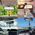 thumbnail image 2 of Hotpom Car Rearview Mirror Cross Pendant, Durable Wood Decor Unisex Car Interior Accessories for Men & Women, Easter Holiday Decorations, 2 of 7