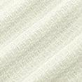 thumbnail image 2 of 100% Cotton Houndstooth Stitch Pattern Woven Grand Hotel Blanket King Ivory, 2 of 2