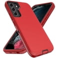 thumbnail image 5 of Entronix Heavy Duty Case for Galaxy S23 Plus Shockproof Triple Layer Rugged Case, Red, 5 of 6
