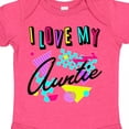 thumbnail image 4 of Inktastic I Love My Auntie- 80s Retro Style Boys or Girls Baby Bodysuit, 4 of 5