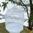 thumbnail image 2 of Universal Bird Cage Cover Covering Circulation Shell Receptor Nylon Mesh Birdcage Soft Catcher Net Shell Skirt Home Pet Supplies S/White, 2 of 9
