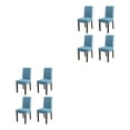 thumbnail image 2 of Naiovety 4 unids/set funda para silla gruesa para el hogar-sillas limpias y a prueba de polvo fundas para sillas de amplia aplicación Type9 NO9, 2 of 6