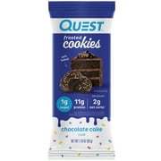 Quest Frosted Cookie Chocolate Cake 2Pk