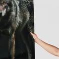 thumbnail image 3 of Orinice Wolf Bathroom Decor Set Colorful Luxurious Polyester Fabric Fashion Shower Curtain with Hooks 60x72, 3 of 7