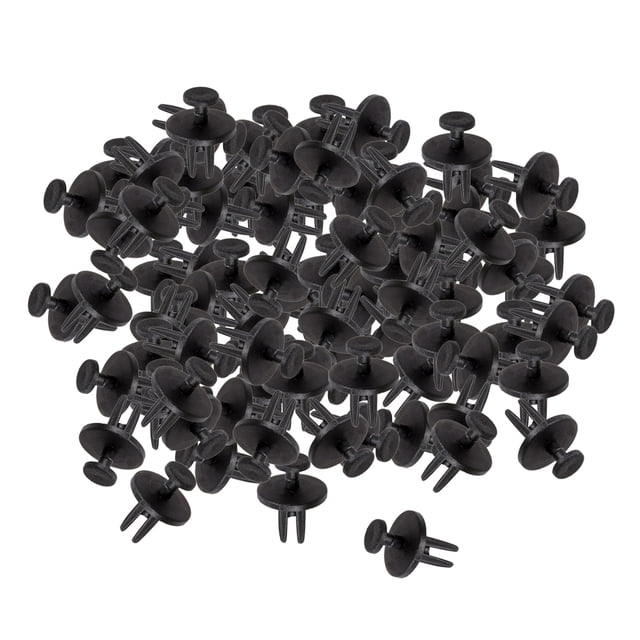 De Puerta De 100 Piezas, De Remache De Parachoques, Clips De Empuje De Ajuste Sunnimix Falda de barro de coche Remaches ciegos