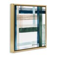 thumbnail image 3 of Stupell Industries Rustic Lodge Modern Woven Pattern Gold Floating Frame Canvas Art, 18 x 18, by Grace Popp, 3 of 8