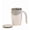 White, variant on Ohmyroo Automatic Self-Stirring Mug Stainless Steel Magnetic Rotating Cup for Office and Travel