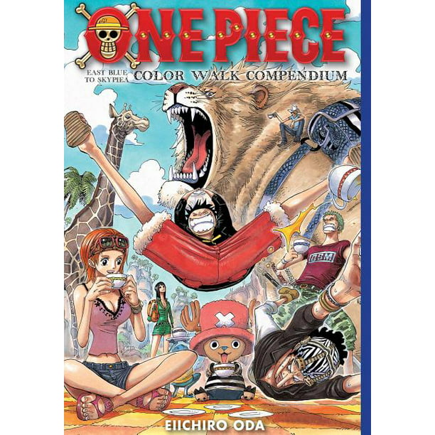 One Piece Color Walk Compendium One Piece Color Walk Compendium East Blue To Skypiea 1 Series 1 Hardcover Walmart Com
