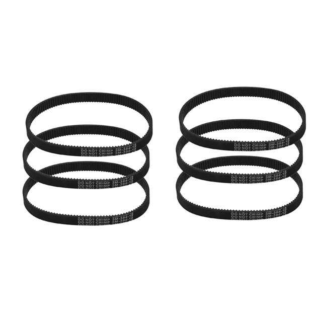 6Pcs -384-12 Drive Belt for Electric Bike E-Bike Scooter Motorcycle