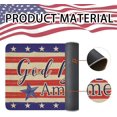 thumbnail image 4 of God Bless America Welcome Door Mat Low-Profile Non-Slip 4th of July Independence Day Doormats Indoor Outdoor Entryway Decorations Throw Rug Burlap 17 X 30 Inch, 4 of 6