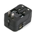thumbnail image 5 of Adaptador de viaje Mizh, convertidor de corriente universal todo en uno, adaptador de enchufe de CA, cargador de pared con dos puertos USB para cargar teléfonos celulares, computadoras, UE,, 5 of 5