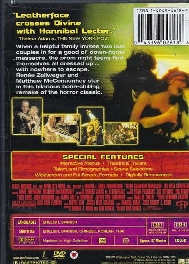 Texas Chainsaw Massacre: The Next Generation DVD - image 2 of 2