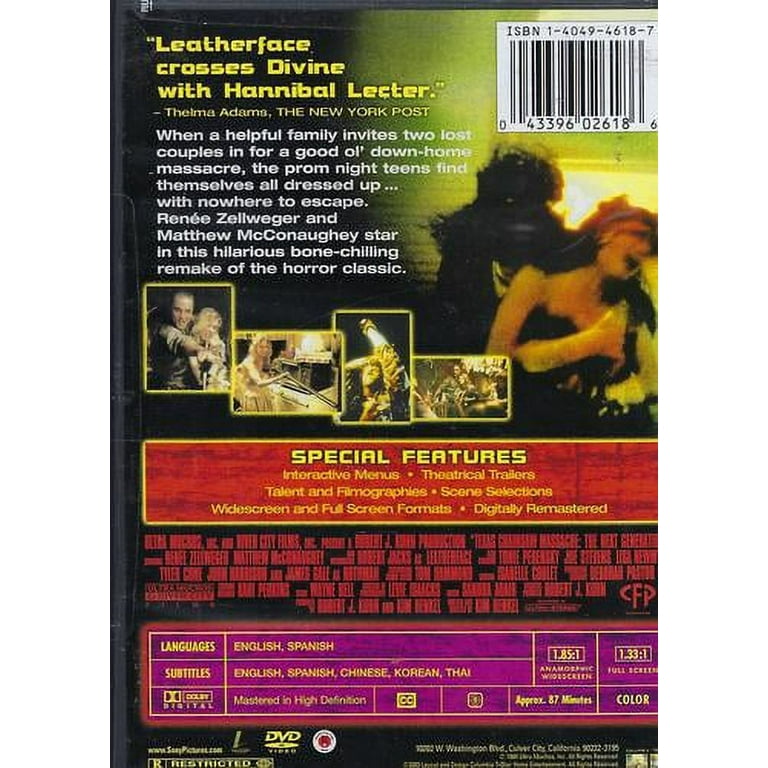 Texas Chainsaw Massacre: The Next Generation DVD - Walmart.com Texas Chainsaw Massacre: The Next Generation DVD - Walmart.com