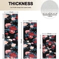 thumbnail image 4 of Pioneer Flower Floral Print Pattern Kitchen Rugs Sets Of 3,Kitchen Runner Rugs Non Skid Washable,Decorative Kitchen Floor Mats for Kitchen,Sink,Laundry,17"x30"+ 17"x47" + 17"x59", 4 of 6