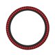 thumbnail image 1 of Fotbe Buffalo Plaid Red Black Funda para Volante Universal de 15 pulgadas, Accesorios para Auto para Hombre y Mujer, Protector de Volante Cómodo para SUV y Sedán, 1 of 6