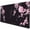 B-black Pink, variant on Purple Desk Mat Japanese Desk Pad Cute Fuji Mountain Gaming Mousepad Large, Cherry Blossom Mouse Pad XXL Desk Mats, Kawaii Anime Deskmats Desktop Protector Laptop Keyboard Mat Pad 31.5x15.7 in