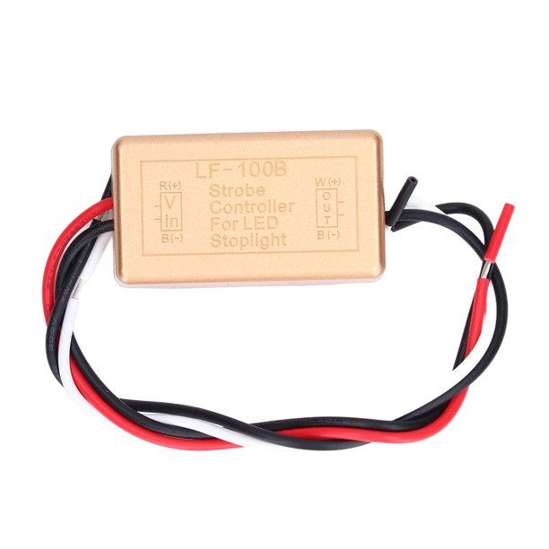 Relé Intermitente LED, Amplio Rango De Voltios De Relés Intermitentes De Diseño Estándar ABS Para Motocicleta