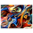 thumbnail image 4 of DESIGN ART Designart - Abstract Music and Rhythm - Abstract Canvas Art Print, 4 of 5