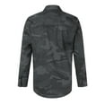 thumbnail image 6 of Rggeeun Shirts For Men Male Fashion Casual Lapel Long Sleeve Tooling Loose Outdoor Casual Camouflage Shirt Coat Leisure Tops, 6 of 6