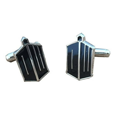 Dr. Who DW Fashion Novelty Cuff Links TV Streaming Series with Gift Box