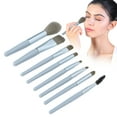 thumbnail image 1 of Brocha Para Polvos Sueltos, Brocha Para Pestañas, Brocha Correctora, Kit De Brochas De Maquillaje Cosmético, 8 Piezas, Brocha Para Colorete, Sombras De Ojos, Brochas Para, 1 of 7