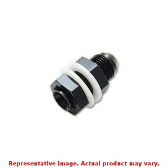 Vibrant Performance 16895 VIB16895 -12AN FUEL CELL BULKHEAD ADAPTER FITTING (WITH 2 PTFE CRUSH WASHERS & NUT)