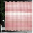 thumbnail image 3 of Ambesonne Palette Shower Curtain, Vortex Swirls Pattern Art, 69"Wx84"L, Pale Pink, 3 of 4