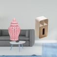 thumbnail image 2 of Jarrón de con tapa, ideal para arreglos florales y almacenamiento decorativo. También sirve como caja de pañuelos desechables multiusos y se, 2 of 8