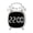 White B, variant on Selrti Small Digital Alarm Clock with LED Display Large Screen Snooze Function Adjustable Battery Powered Desk Clock