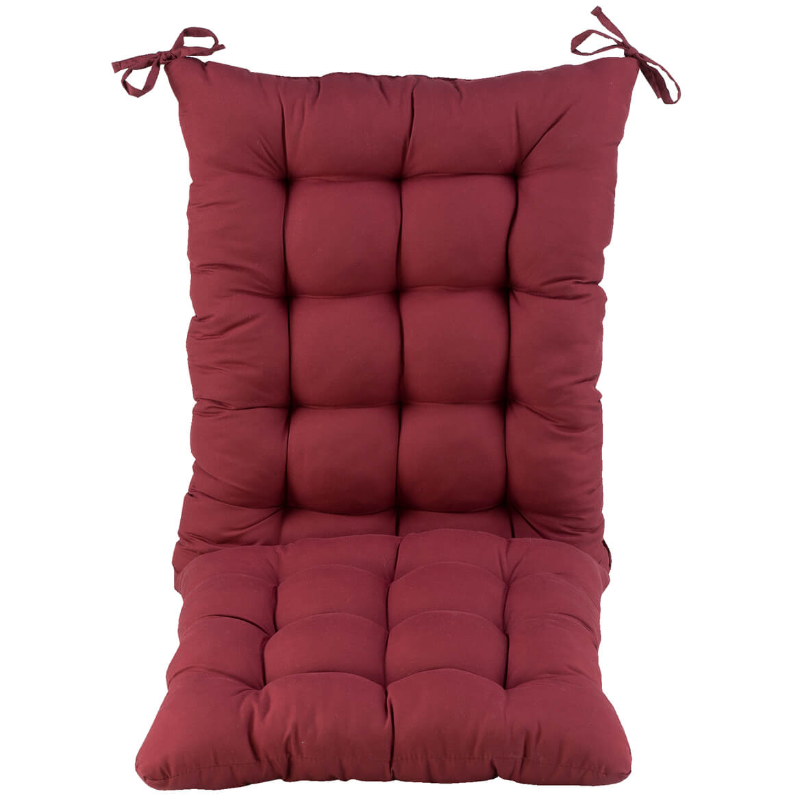 Microfiber Rocking Chair Cushion Set by OakRidge™Burgundy