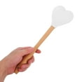 thumbnail image 3 of Heart Shaped Silicone Serving Spoon Nonstick Turner Spatula Heat Resistant Soup Spoon Flexible Kitchen Utensil For Cooking Stirring Mixing Baking And Serving, 3 of 6