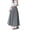 Gray, variant on Womens Linen Pants Women Long Straight Cigarette - Raw Hem Office Green M
