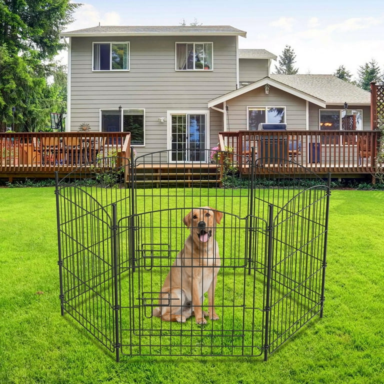 Panels Decorative Garden Fence Fencing, 24 in(H) X 12 ft(L) No