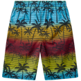 thumbnail image 4 of Big Chill Boys Rash Guard Swim Set - Short Sleeve Rash Guard Swim Shirt & Swim Trunks (6-14), 4 of 7