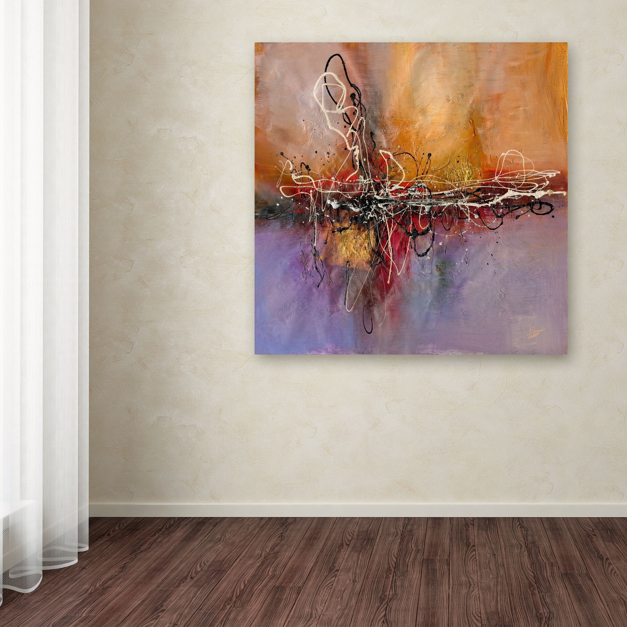 Trademark Fine Art "Inspired" Canvas Art by Ricardo Tapia
