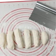 thumbnail image 3 of INTBUYING Durable Pizza Dough Scraper Cutter Flour Pastry Cake Tool Gadget Stainless Steel, 3 of 9