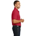thumbnail image 3 of Port Authority Tall Core Classic Pique Polo-4XLT (Rich Red), 3 of 6