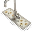Household Kitchen Faucet Mats Soft Diatomite Material Absorbent Mats