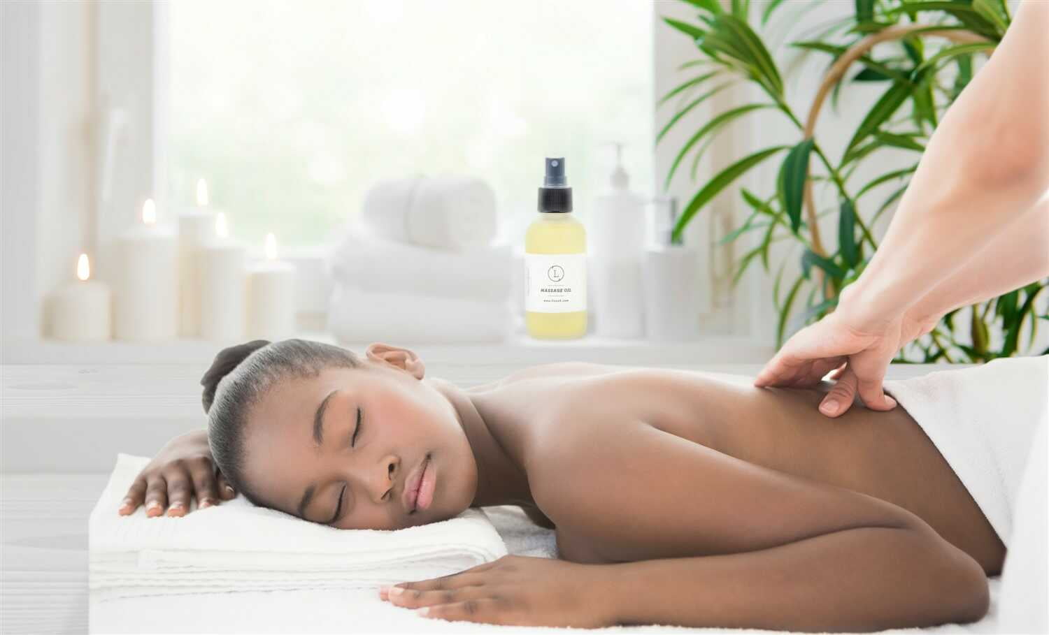 Lizush - Aromatherapy Eucalyptus Massage Oil, Natural Relaxing Body Massage Oil