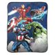 thumbnail image 1 of Manta de peluche Jay Franco Marvel Avengers Blue Circle 117 x 152 cm Jay Franco Ver descripción, 1 of 3