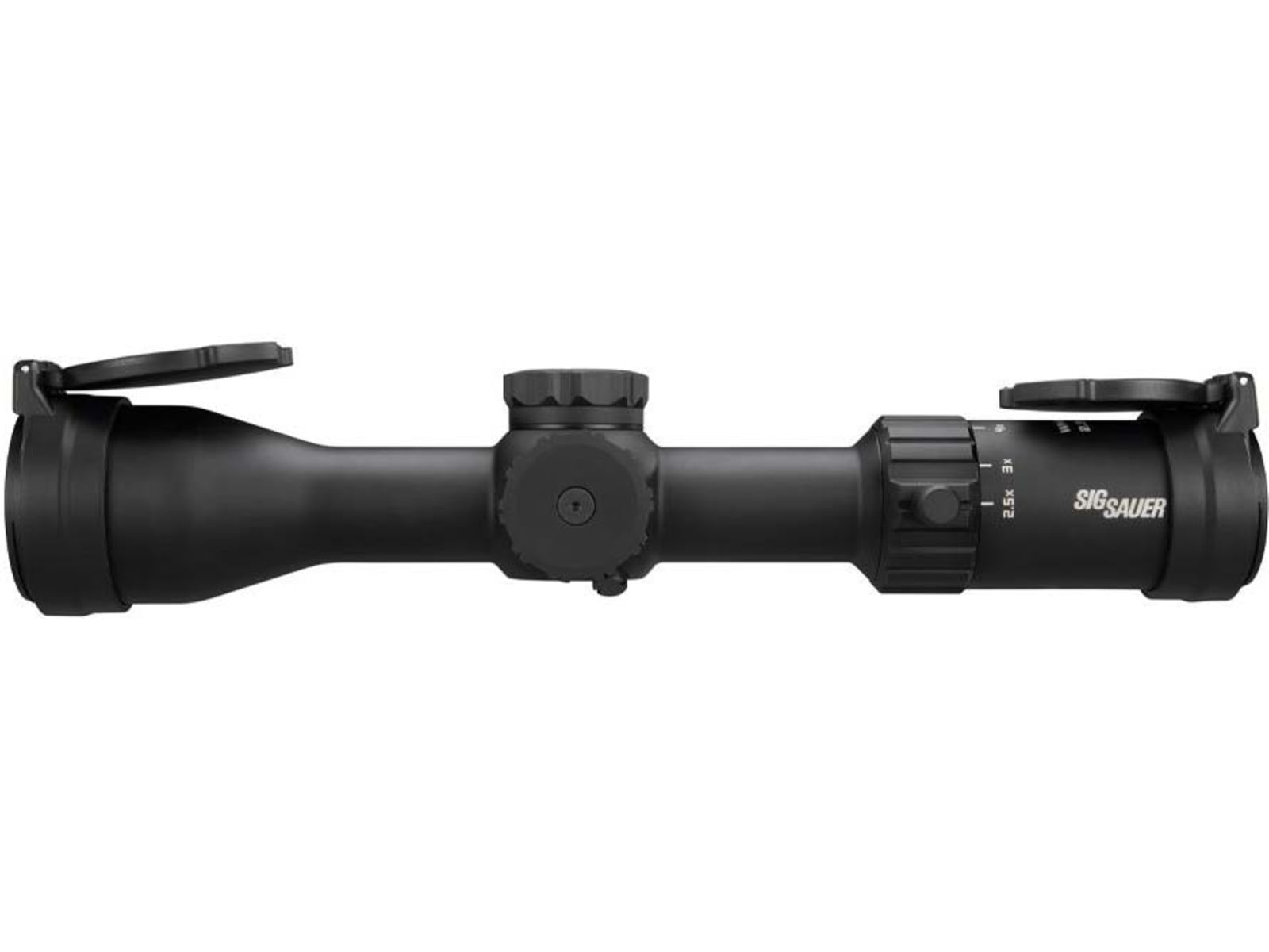 SIG SAUER Whiskey4 2.5-10x42mm Rifle Scope, 30mm Tube, Second Focal Plane, Quadp